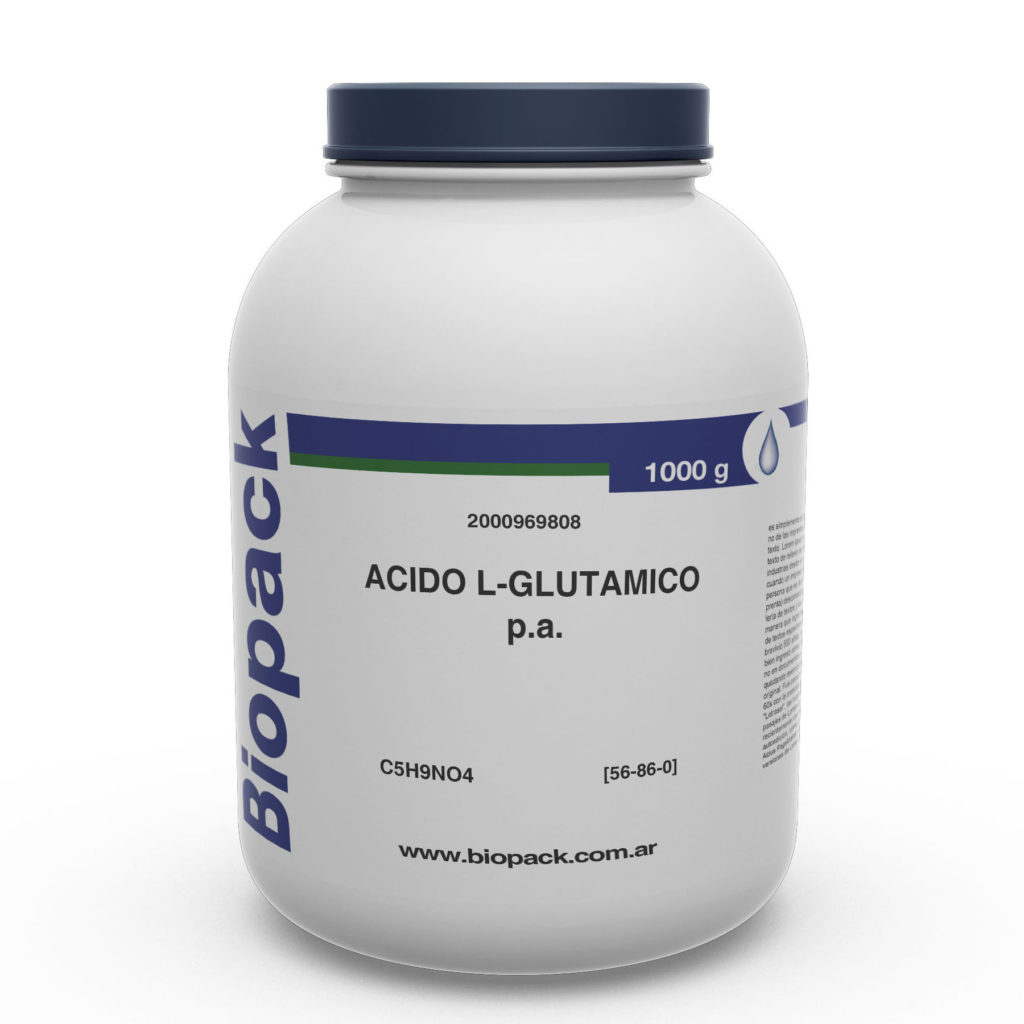 ACIDO LGLUTAMICO P.A. x 500 g BIOPACK MARBE S.A.